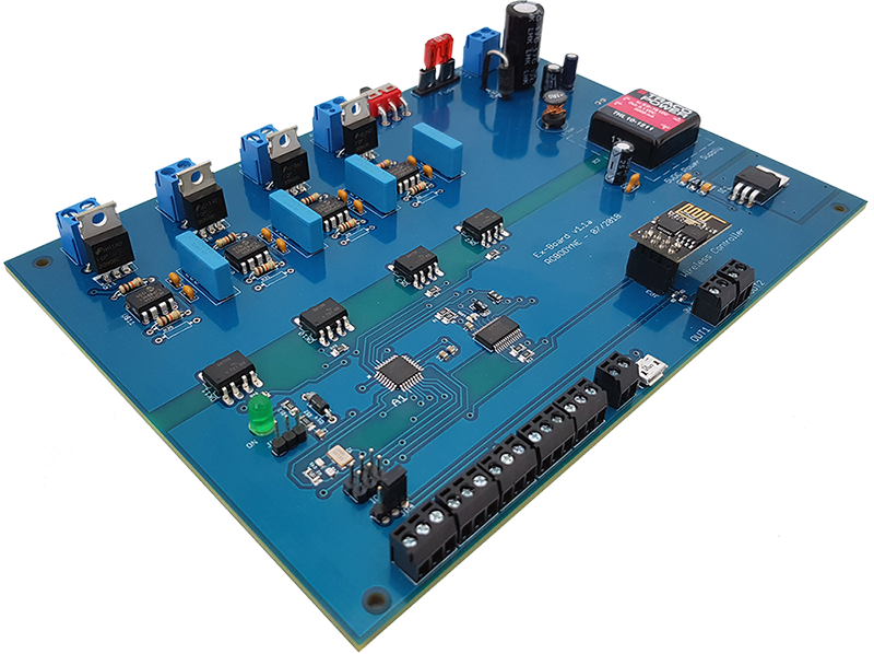 The ExBoard WiFi Proportional Solenoid Valve Controller Robodyne